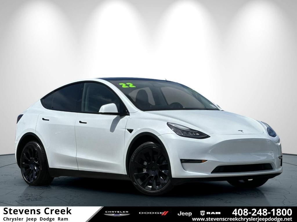 used 2022 Tesla Model Y car, priced at $27,849