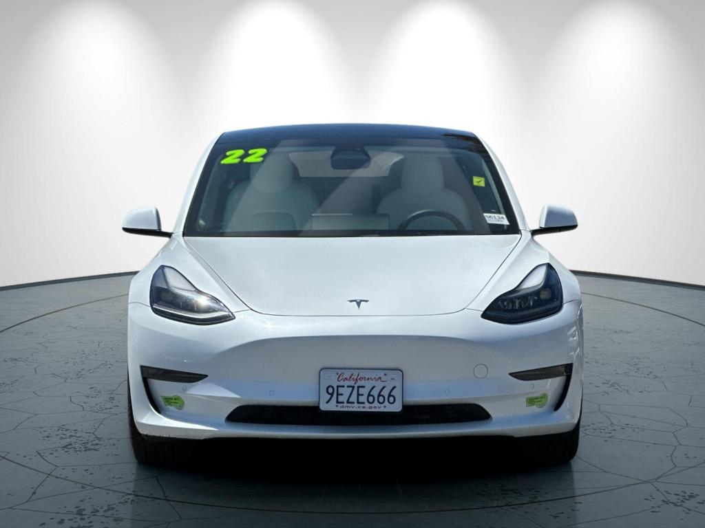 used 2022 Tesla Model 3 car, priced at $28,261