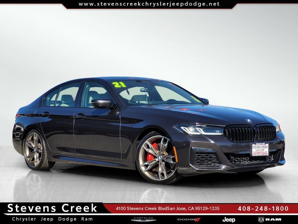 used 2021 BMW M550 car, priced at $53,499