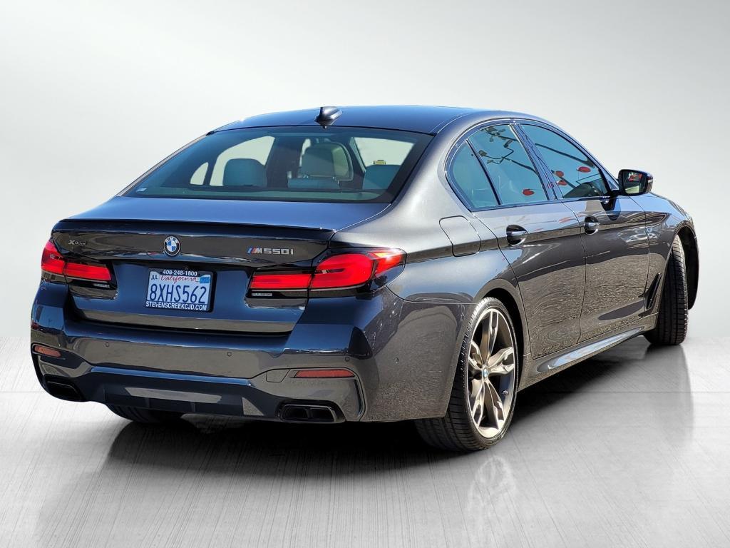 used 2021 BMW M550 car, priced at $53,499