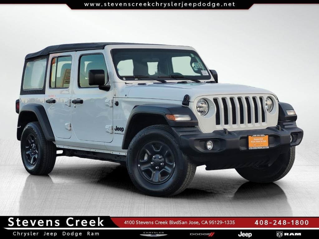 used 2023 Jeep Wrangler car, priced at $33,998