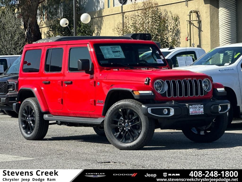 new 2025 Jeep Wrangler 4xe car