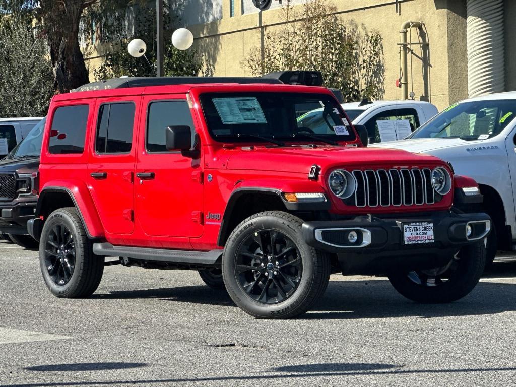 new 2025 Jeep Wrangler 4xe car