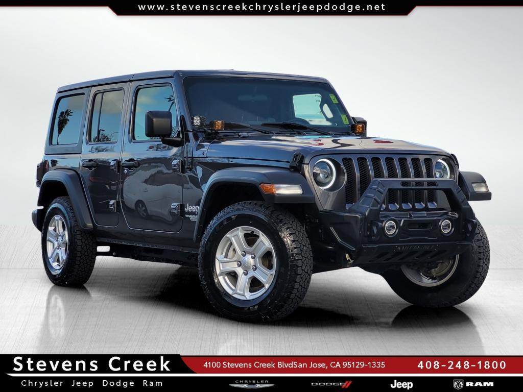 used 2020 Jeep Wrangler Unlimited car, priced at $23,998