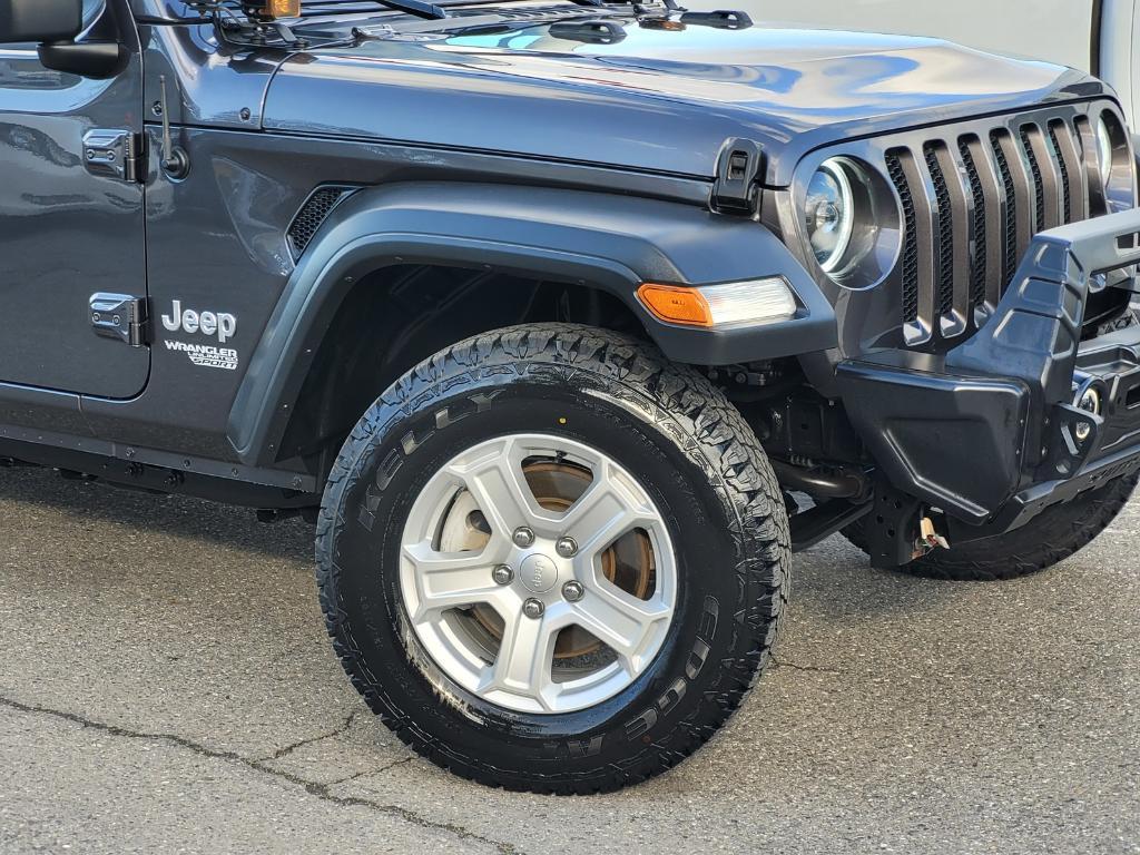 used 2020 Jeep Wrangler Unlimited car, priced at $23,998