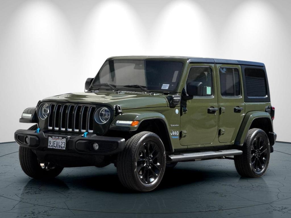used 2022 Jeep Wrangler Unlimited 4xe car, priced at $33,997