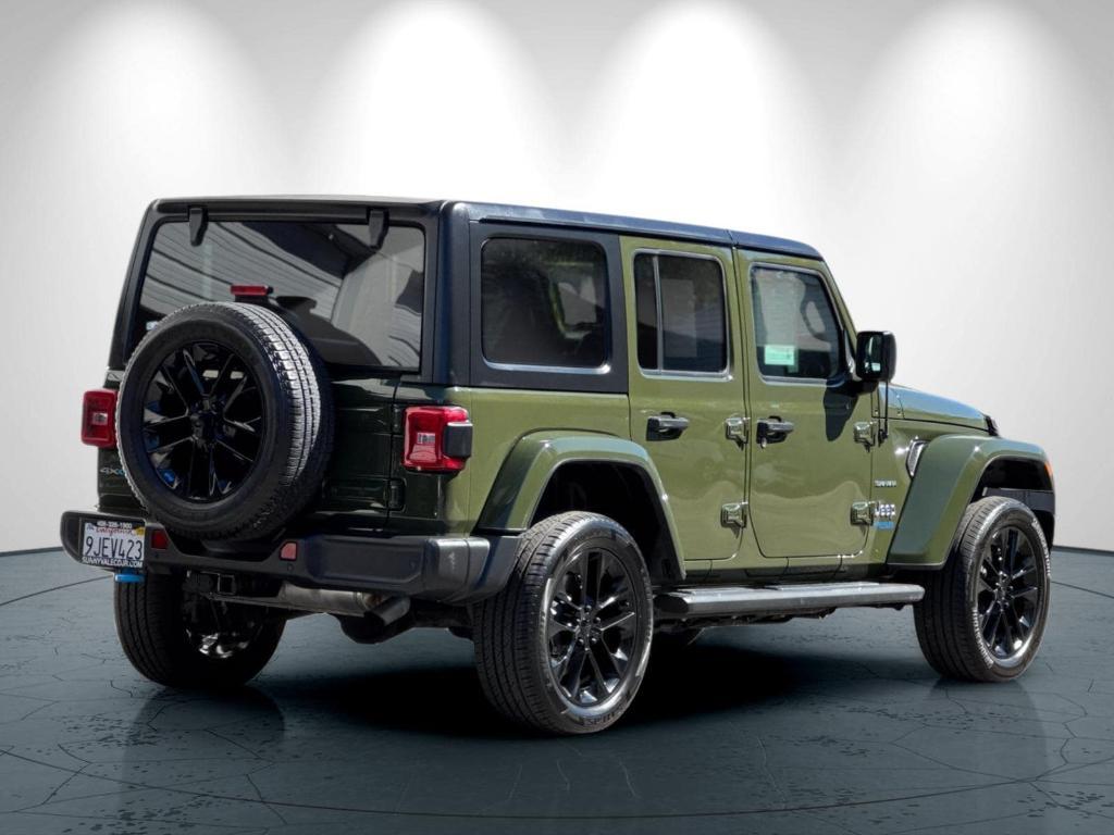 used 2022 Jeep Wrangler Unlimited 4xe car, priced at $33,997