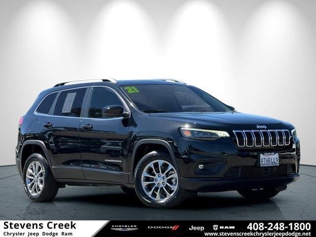 used 2021 Jeep Cherokee car, priced at $20,776