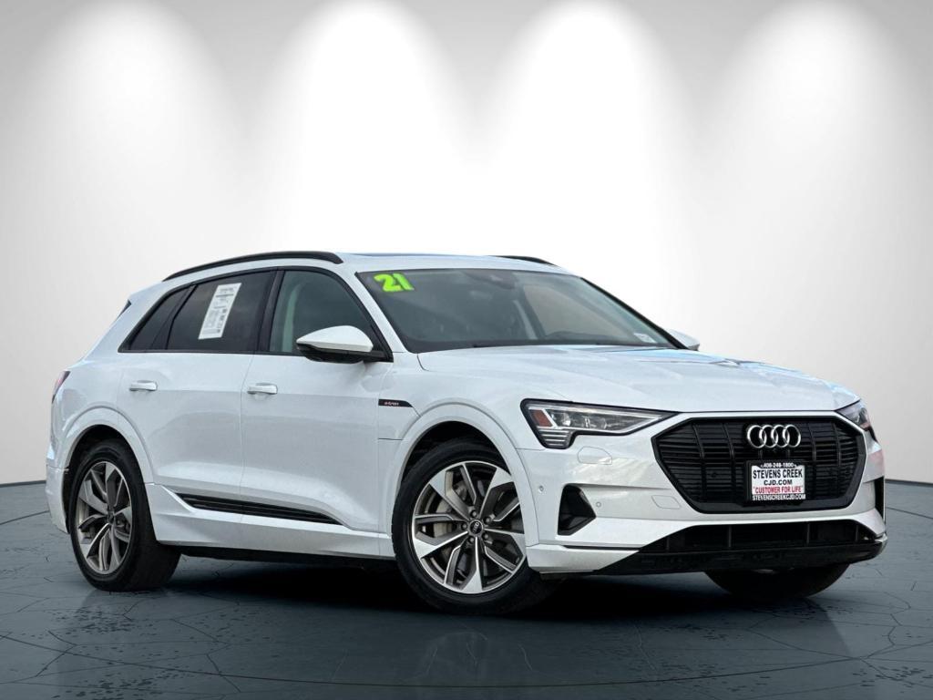used 2021 Audi e-tron car, priced at $22,997