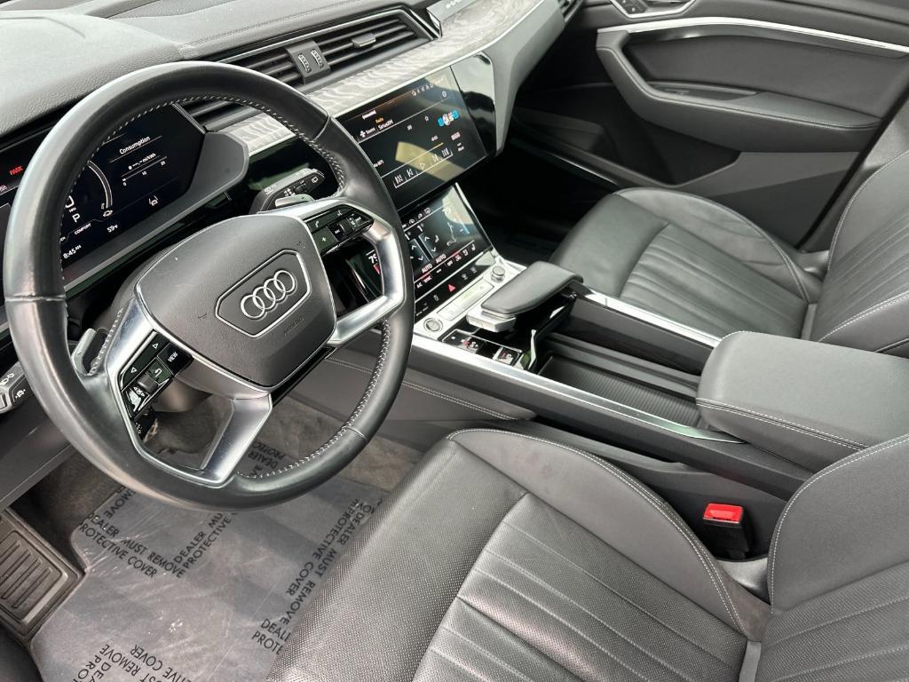 used 2021 Audi e-tron car, priced at $22,997