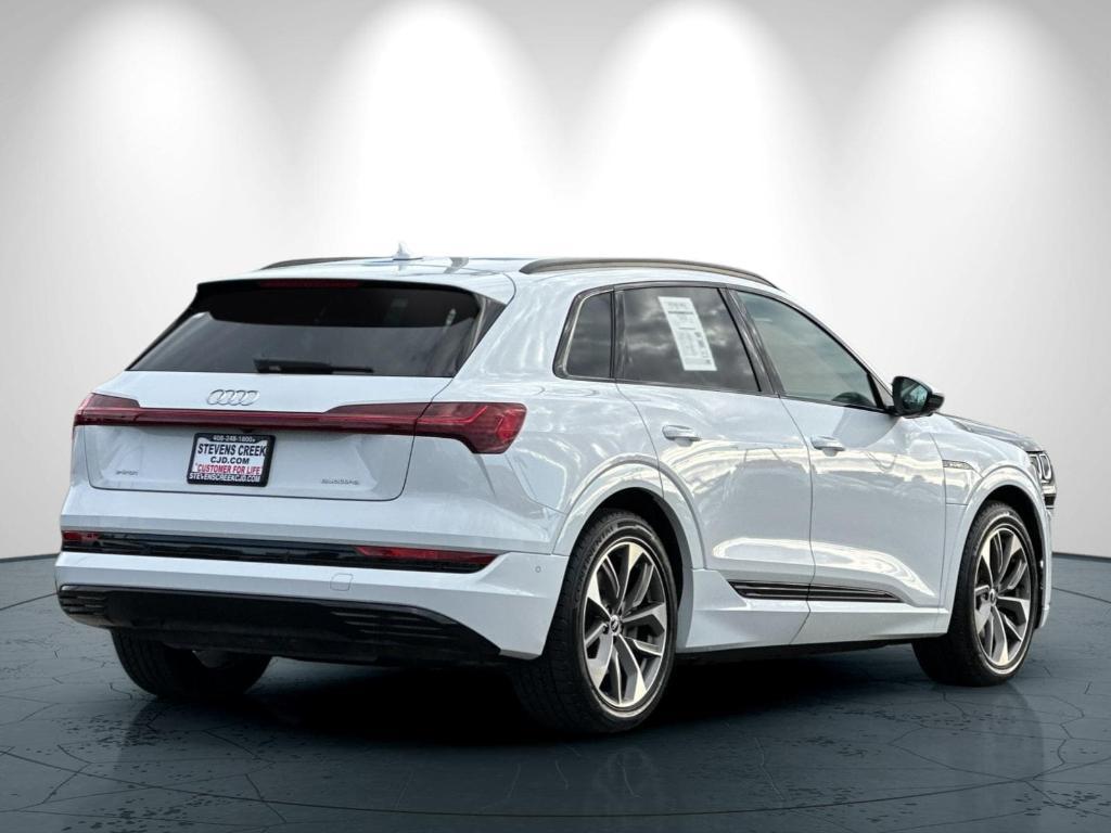 used 2021 Audi e-tron car, priced at $22,997