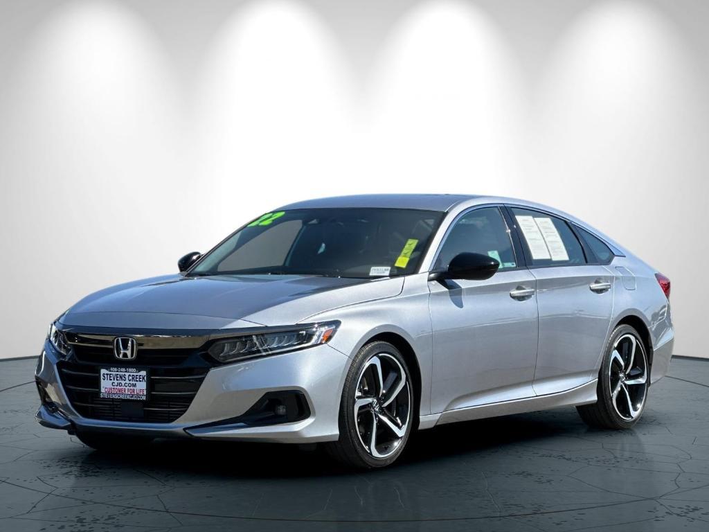 used 2022 Honda Accord car, priced at $25,487