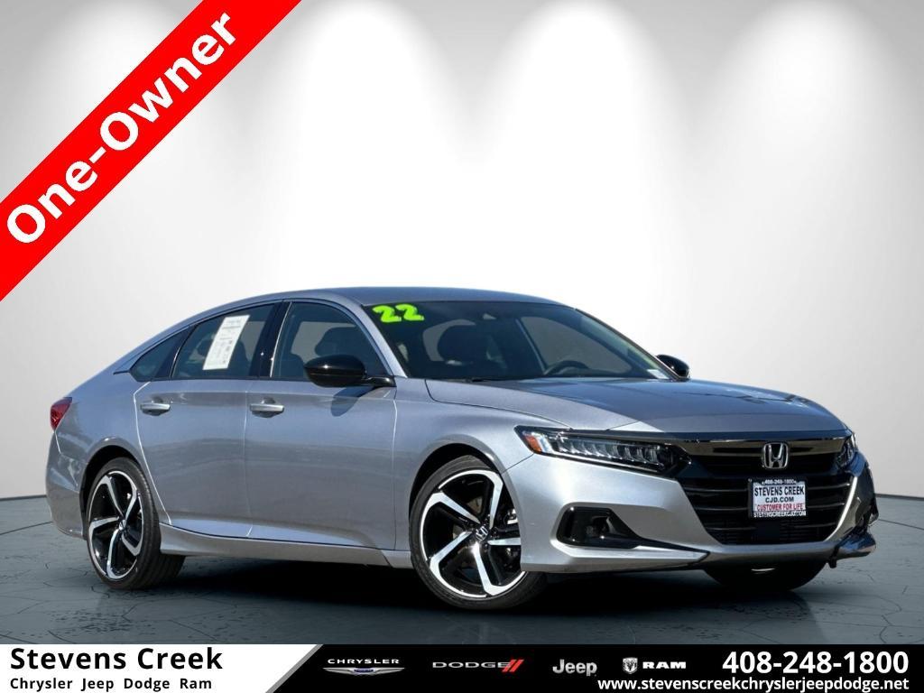 used 2022 Honda Accord car, priced at $25,487