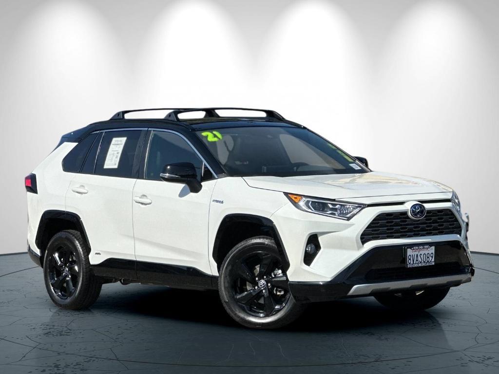 used 2021 Toyota RAV4 Hybrid car, priced at $36,685