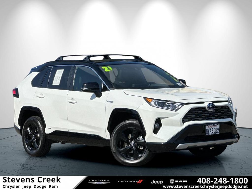 used 2021 Toyota RAV4 Hybrid car, priced at $36,685