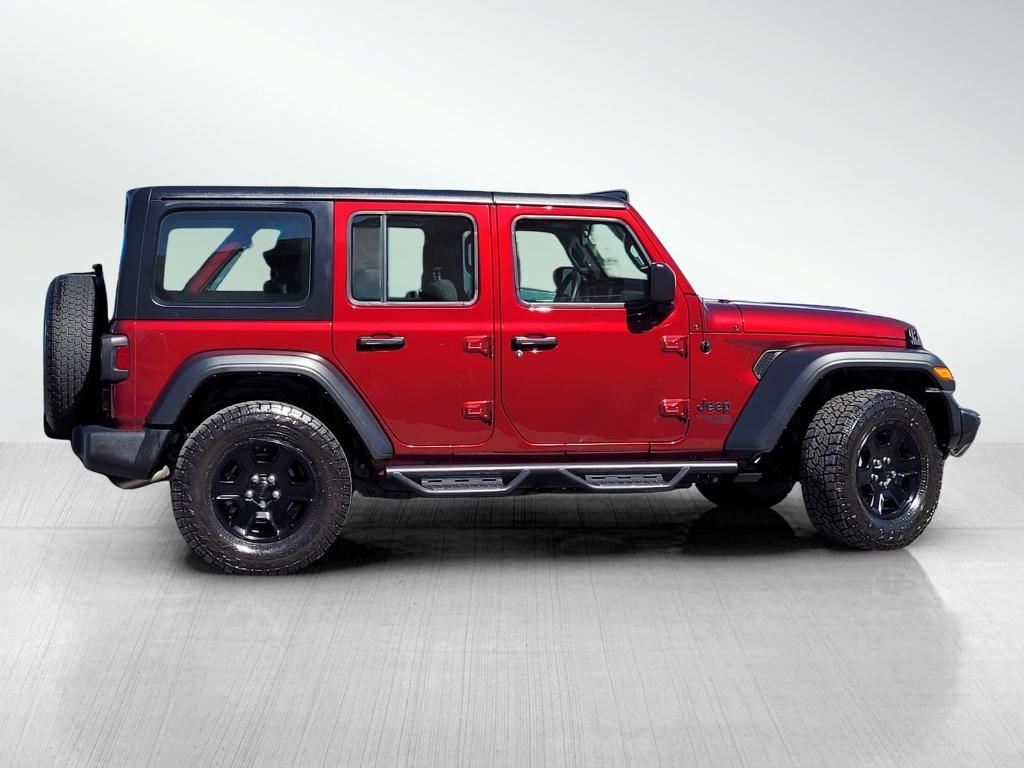 used 2021 Jeep Wrangler Unlimited car, priced at $27,997