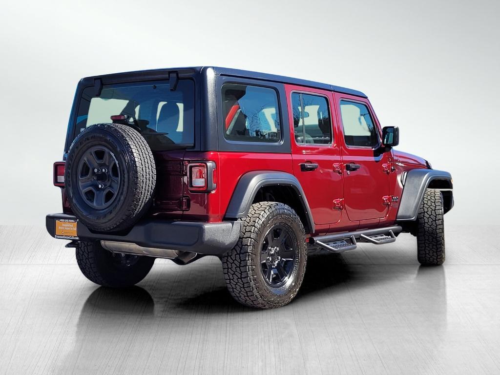 used 2021 Jeep Wrangler Unlimited car, priced at $27,997