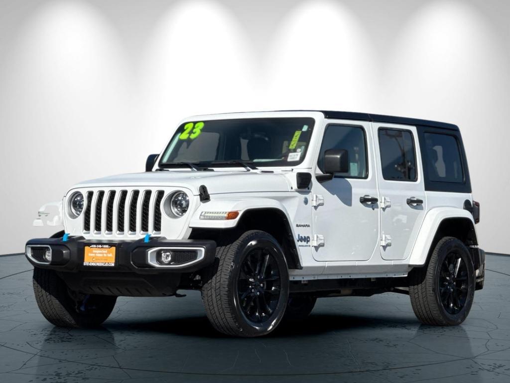 used 2023 Jeep Wrangler 4xe car, priced at $31,548