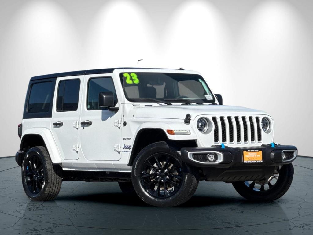 used 2023 Jeep Wrangler 4xe car, priced at $31,548