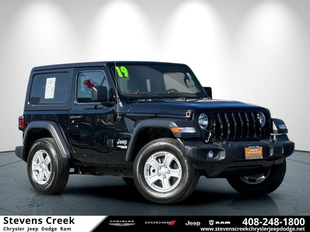 used 2019 Jeep Wrangler car, priced at $28,599