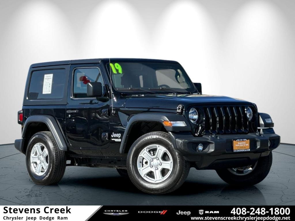 used 2019 Jeep Wrangler car, priced at $28,998