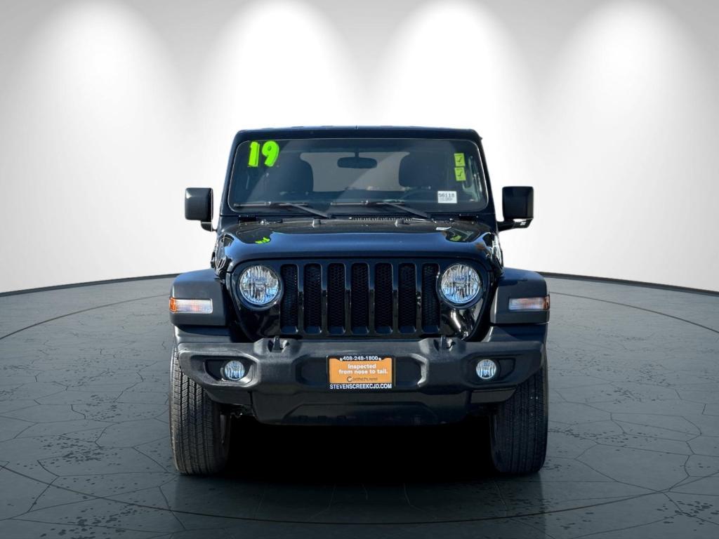 used 2019 Jeep Wrangler car, priced at $28,599