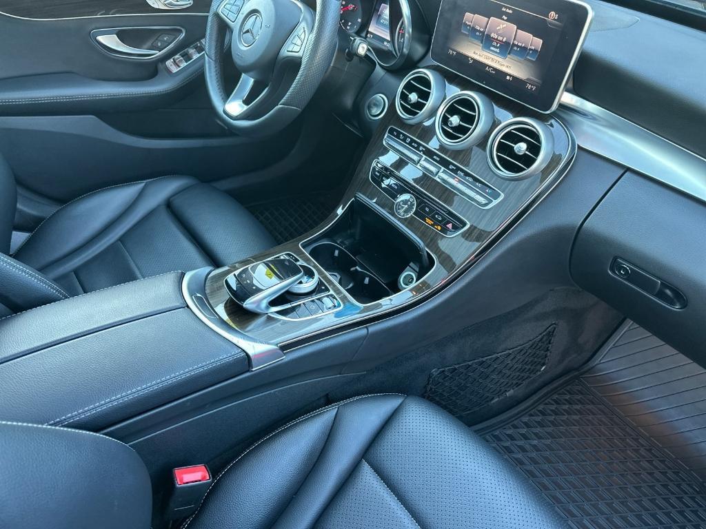 used 2017 Mercedes-Benz C-Class car, priced at $19,990