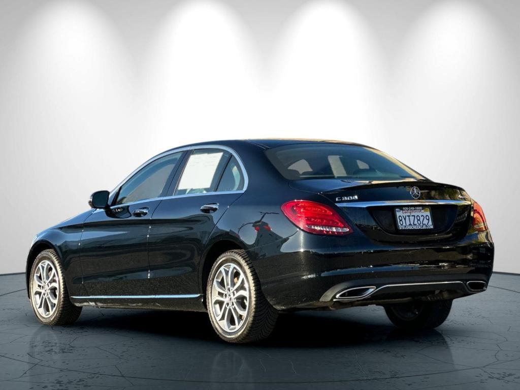 used 2017 Mercedes-Benz C-Class car, priced at $19,990