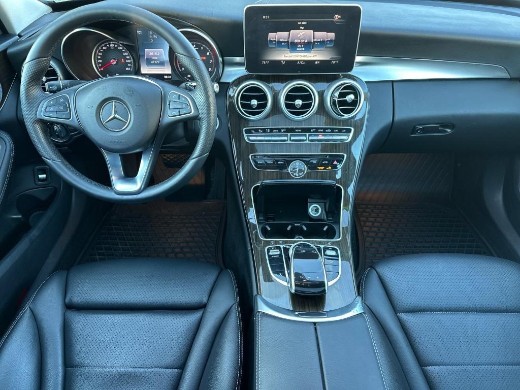 used 2017 Mercedes-Benz C-Class car, priced at $18,616