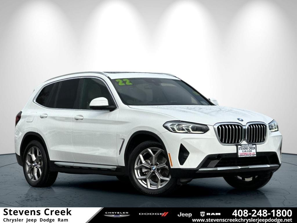used 2022 BMW X3 car, priced at $28,299