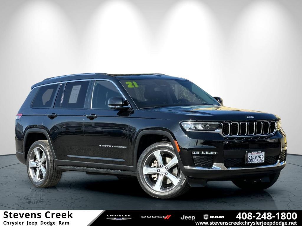 used 2021 Jeep Grand Cherokee L car, priced at $31,541