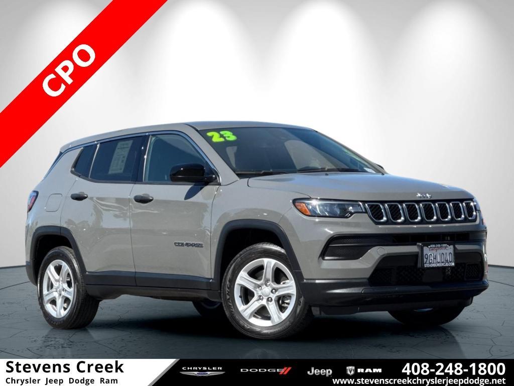 used 2023 Jeep Compass car, priced at $20,490