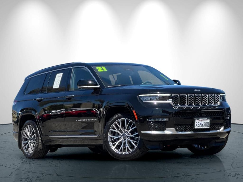 used 2021 Jeep Grand Cherokee L car, priced at $36,799