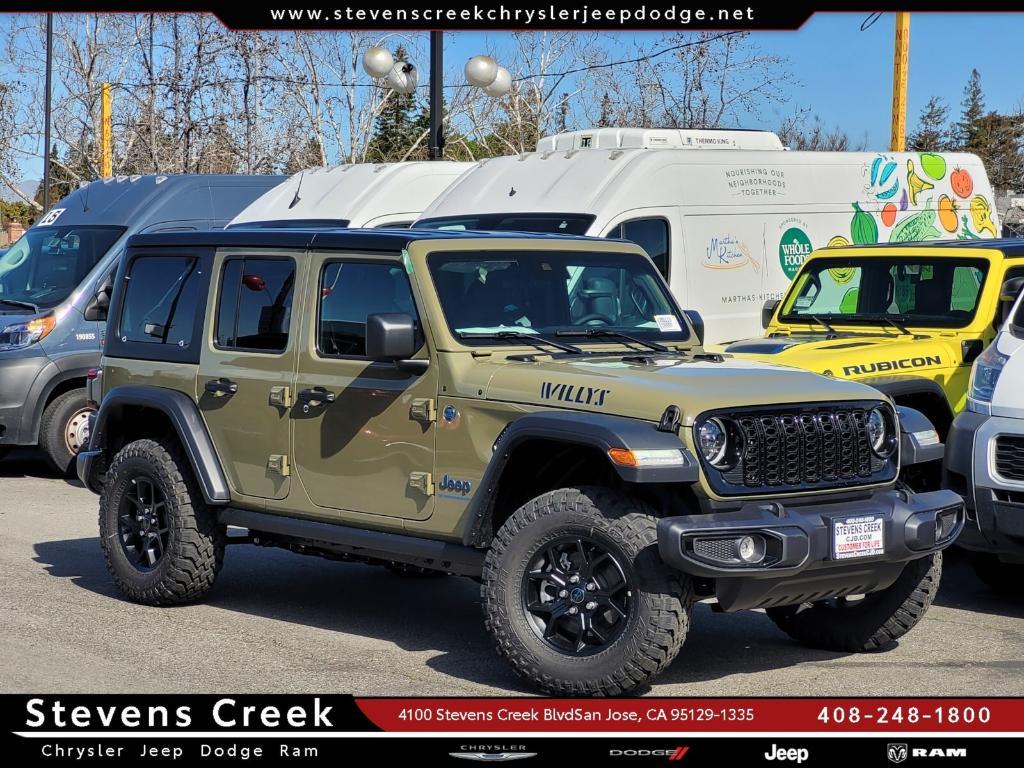 new 2025 Jeep Wrangler 4xe car