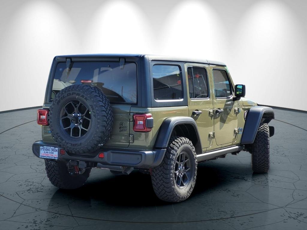 new 2025 Jeep Wrangler 4xe car