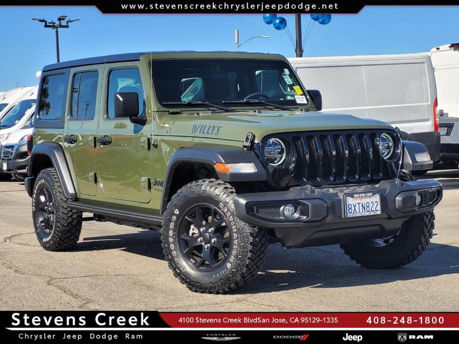 used 2021 Jeep Wrangler Unlimited car, priced at $33,997