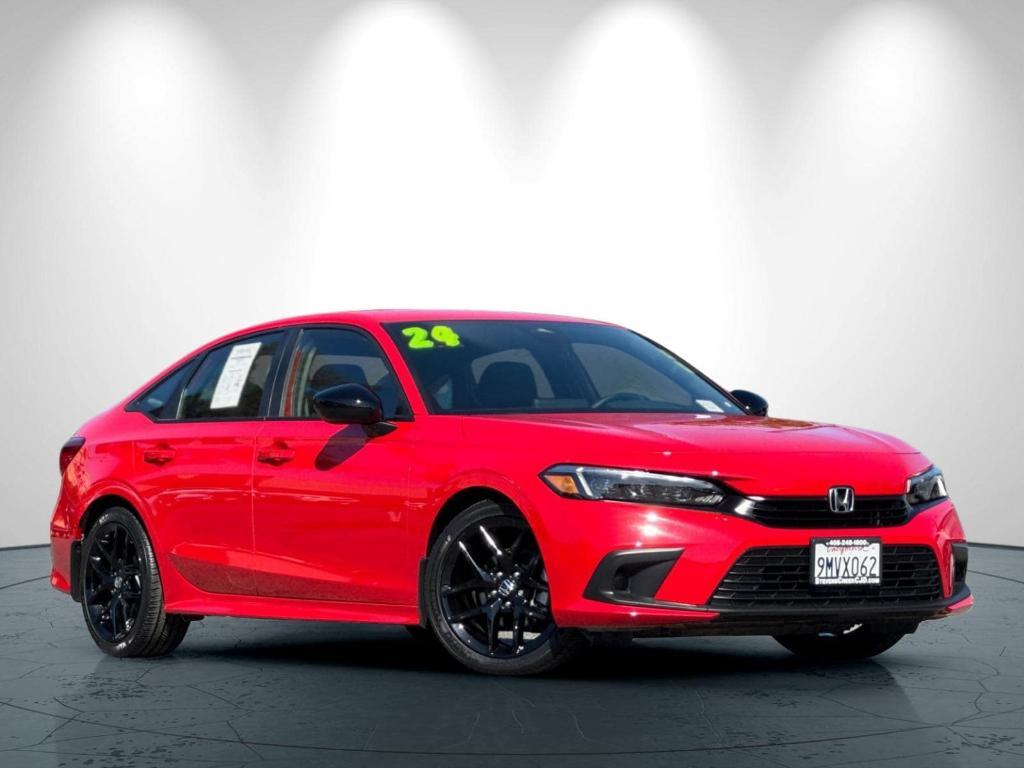 used 2024 Honda Civic car, priced at $25,265