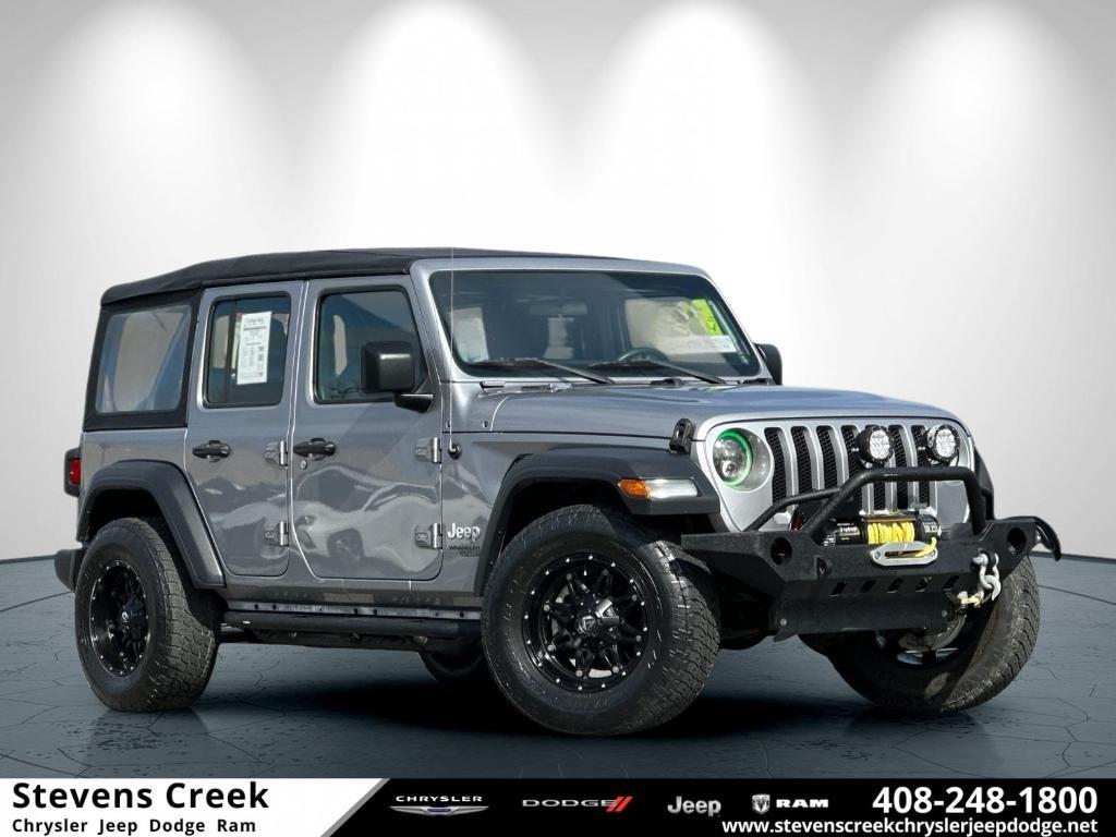 used 2018 Jeep Wrangler Unlimited car, priced at $24,994