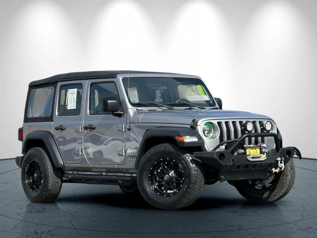 used 2018 Jeep Wrangler Unlimited car, priced at $24,994