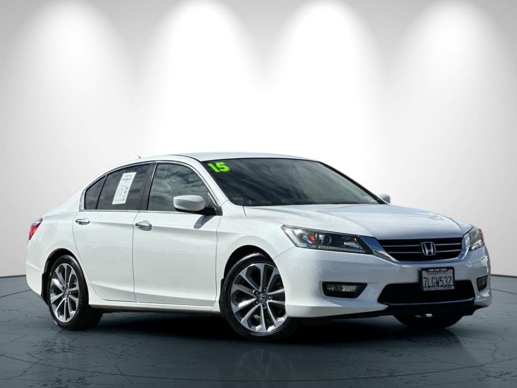 used 2015 Honda Accord car, priced at $14,673