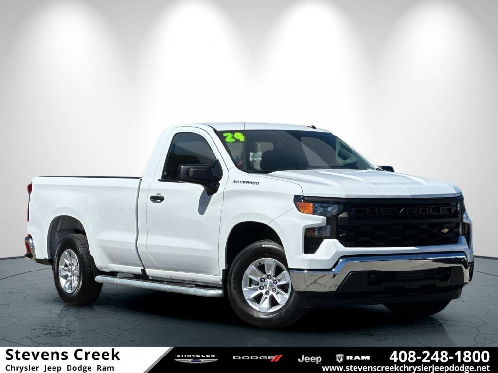 used 2024 Chevrolet Silverado 1500 car, priced at $34,496