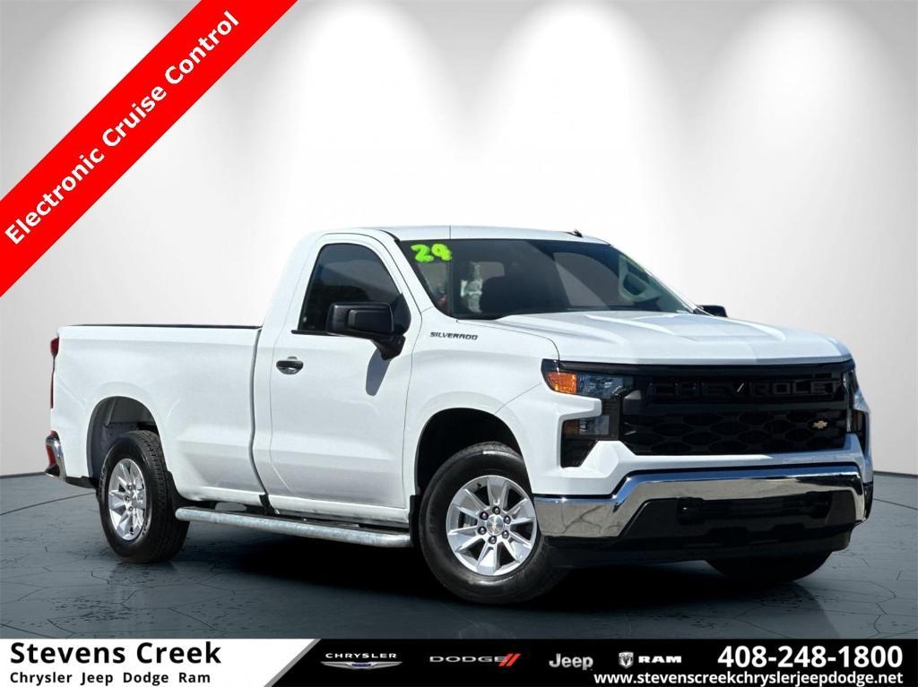 used 2024 Chevrolet Silverado 1500 car, priced at $28,491