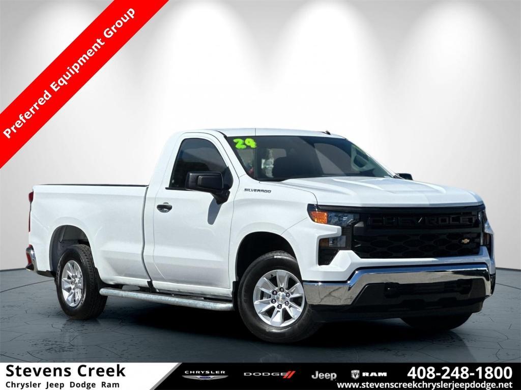 used 2024 Chevrolet Silverado 1500 car, priced at $29,996