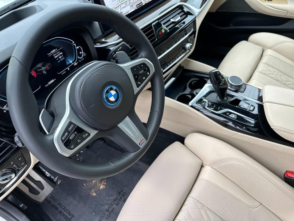 used 2022 BMW 530e car, priced at $33,697