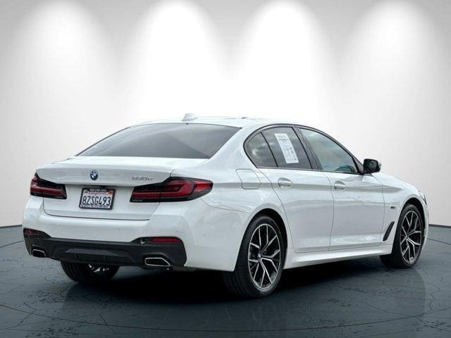 used 2022 BMW 530e car, priced at $33,498