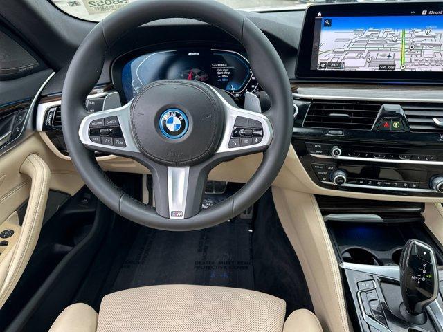 used 2022 BMW 530e car, priced at $33,498