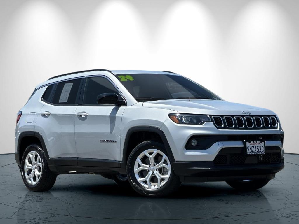 used 2024 Jeep Compass car, priced at $25,997
