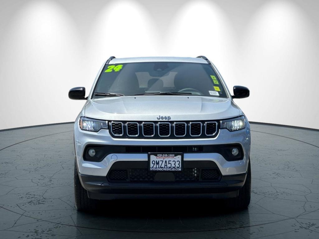 used 2024 Jeep Compass car, priced at $25,997