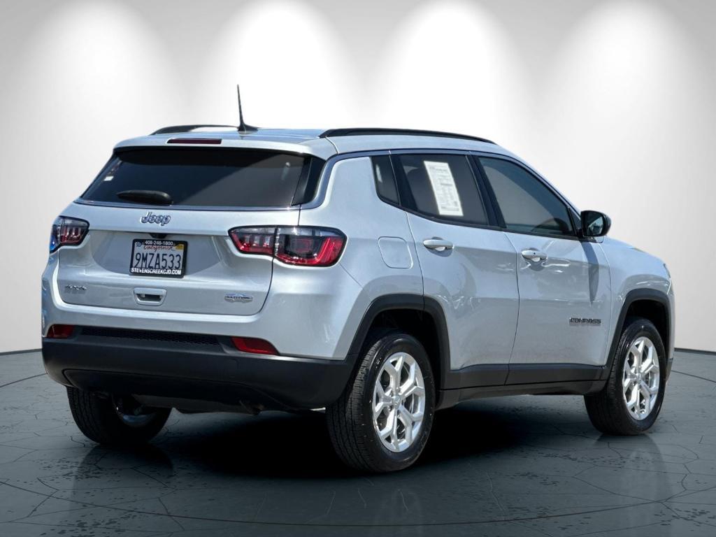 used 2024 Jeep Compass car, priced at $25,997