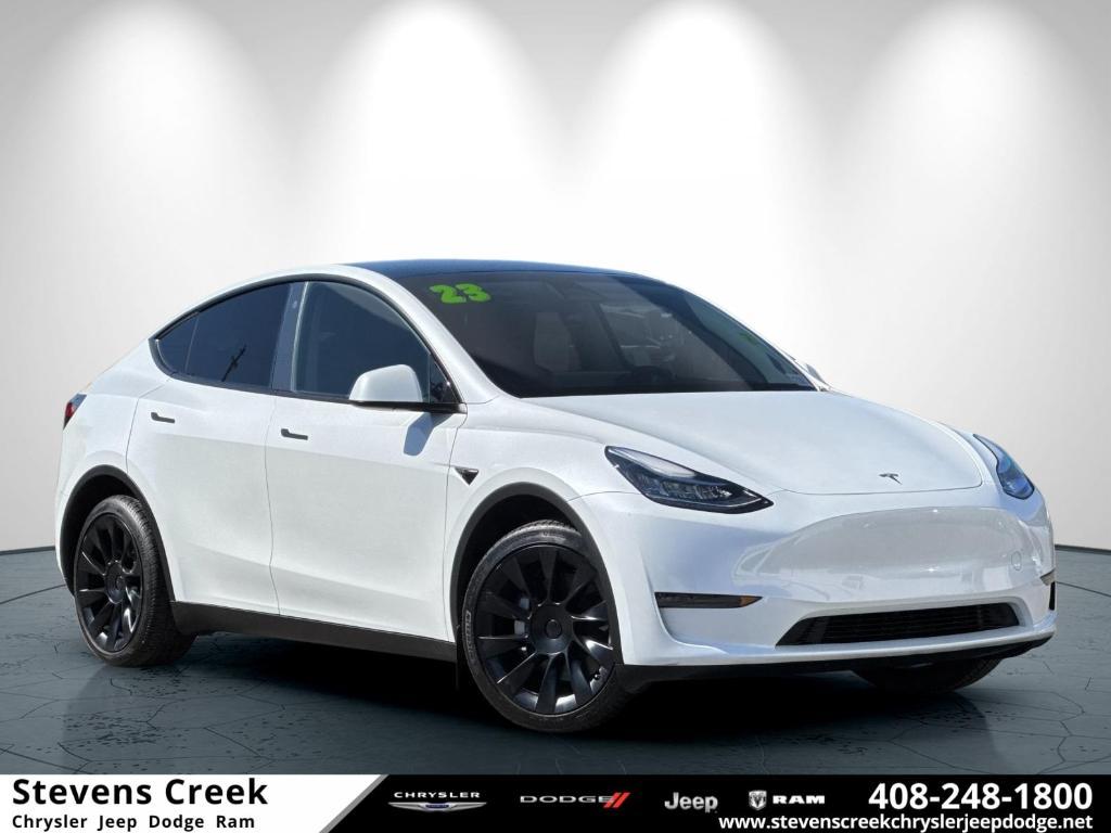 used 2023 Tesla Model Y car, priced at $34,596